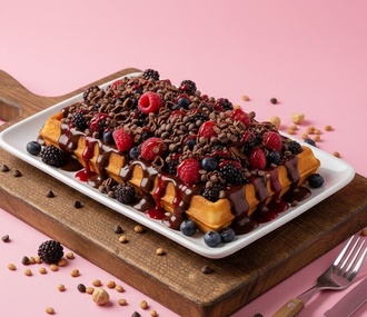 Karanlık Orman Waffle görseli