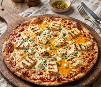 Peynirli Pizza (Orta) görseli
