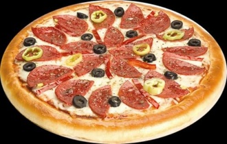 Karışık Pizza (Büyük) görseli