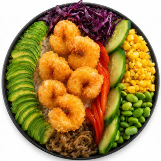 Tempura Karides & Asparagus Bowl görseli