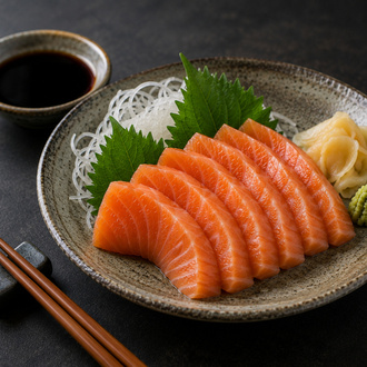 Salmon Sashimi görseli