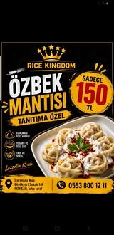 Özbek Mantısı görseli