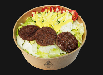 Izgara Köfte Salata görseli