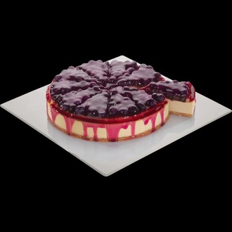 Bubble Yaban Mersinli Cheesecake görseli