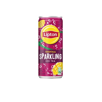 Lipton Ice Tea Sparkling Tropikal (330 Ml) görseli