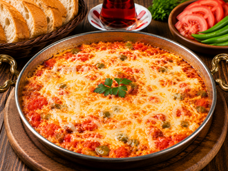 Kaşarlı Menemen görseli