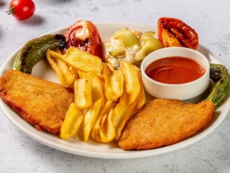 Tavuk Schnitzel (160 Gr.) görseli