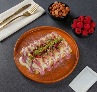 Frambuaz Rush Waffle (Büyük Hamur) görseli