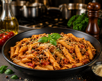 Bolognese Sos Makarna görseli