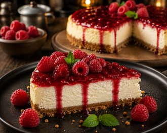 Frambuazlı Cheesecake görseli