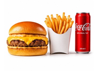 Cheeseburger Menü görseli