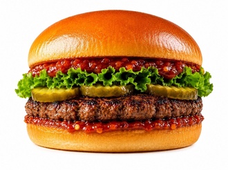 Chili Soslu Burger görseli