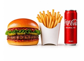 Chili Soslu Burger Menü görseli