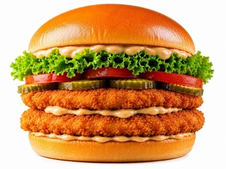 Double Tavuk Burger görseli