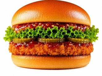 Chili Soslu Tavuk Burger görseli