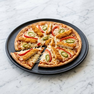 Tavuklu Pizza (Büyük Boy) görseli