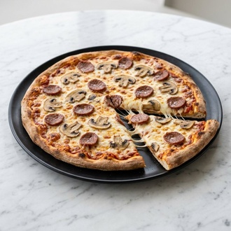 Mantarlı & Sosisli Pizza (Orta Boy) görseli
