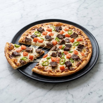 Kavurmalı Pizza (Büyük Boy) görseli