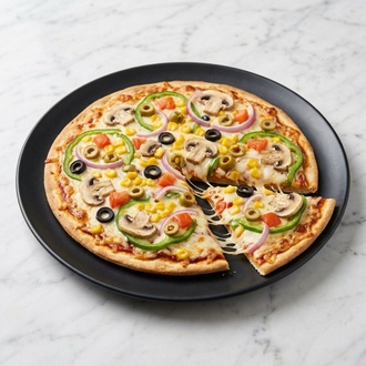 Vegetarian Pizza (Büyük Boy) görseli