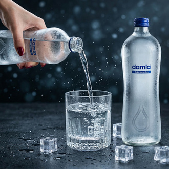 Damla Su ( 750 Ml ) ( Cam Şişe ) görseli