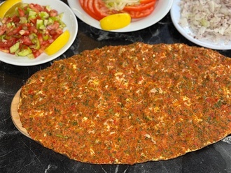 Chedarlı Lahmacun görseli