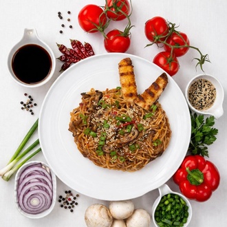 Mantarlı Ramen görseli