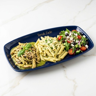 Pesto Soslu Tavuk görseli