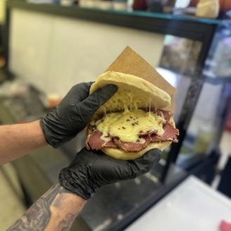 Pastırma Bazlama Tost görseli