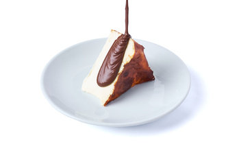 Çikolatalı San Sebastian Cheesecake görseli