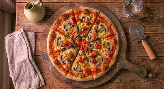 Brothers Vegi Pizza (28Cm) görseli