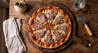 Füme Kaburga Pizza (40Cm) görseli