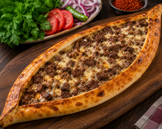 Kavurmalı Pide görseli