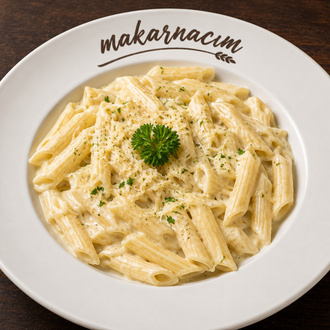 Alfredo Penne Makarna🍝(alfredo Penne Pasta) görseli