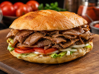 Tombik Ekmek Arası Et Döner görseli