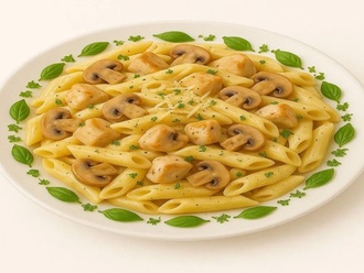 Penne Chicken Alfredo görseli