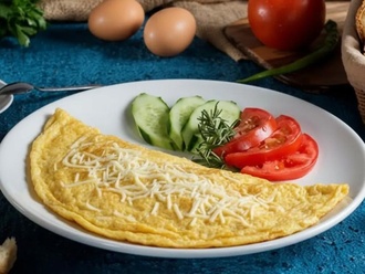 Kaşarlı Omlet görseli