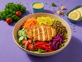 Schnitzel Salata görseli