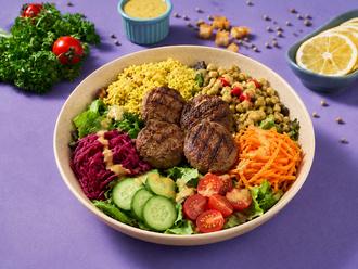 Izgara Köfte Salata görseli