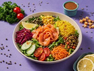 Somon Füme Salata görseli