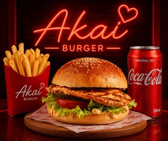 Akai Gurme Tavuk Burger Menü görseli