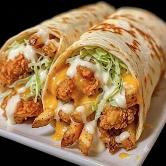 Crispy Tavuk Burrito görseli