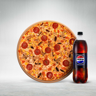 Orta Boy & İçecek (1 L.) Menü görseli