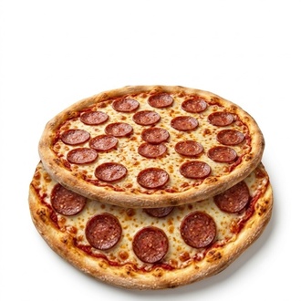 İkili Orta Boy Sucuk Sever Pizza görseli