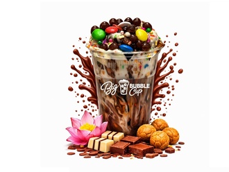 Lotus Big Bubble Cup (Yeni Nesil Waffle) görseli