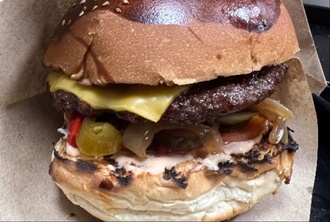 Meksika Burger & Patates Kızartması görseli