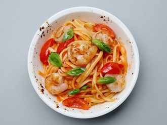 Karidesli Linguine görseli