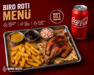 Yarım Tavuk Çevirme + Coca Cola (250 Ml) görseli
