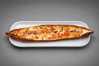 Mantarlı Kaşarlı Pide görseli