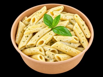 Pesto Soslu Makarna görseli