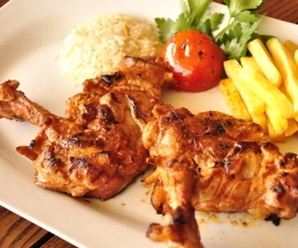 Yarım Ekmek Tavuk Pirzola Özel Acı Sos Hediye  170 Gr Tavuk görseli
